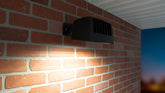 Commercial Electric Architectural Dark Bronze Outdoor Integrated LED Flood Light with 2000 Lumens and DLC-Rating - Like New